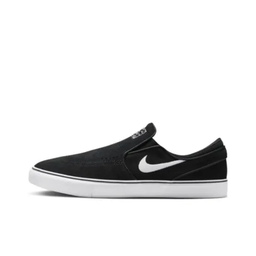 Nike SB Janoski+ Slip-Resistant Abrasion-Resistant Low-Top Skateboard Shoes Men's Black Найк SB Janoski+ Slip-Resistant Abrasion-Resistant Низкие Кеды для Скейтбординга Мужские Черные