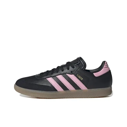 INTER MIAMI CF x Adidas Originals Samba Low Топ Скейтборд Кроссовки Мужские Черные