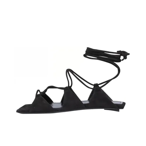 The Attico One Ремешок Сандалии Женские Черные