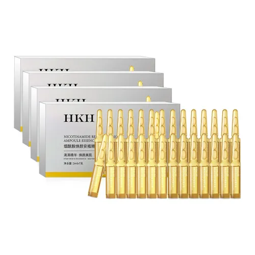 HKH Концентрированный Ниацинамид Одинарный Использование Эссенция для лица Осветляющая Укрепляющая Увлажняющая и Гидратирующая 7 шт*4 Коробка