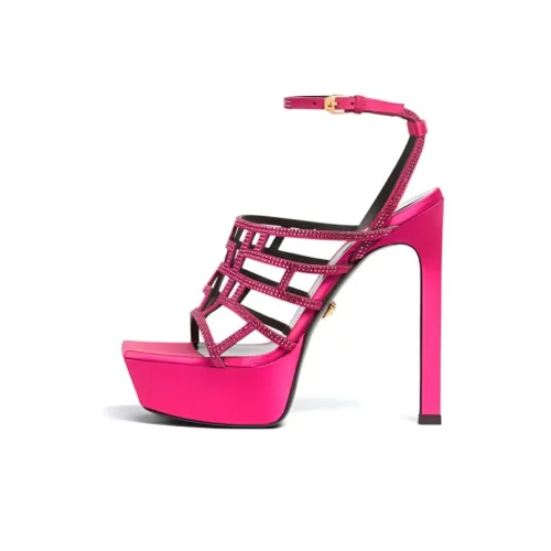 VERSACE One Ремешок Сандалии Женские Розовые