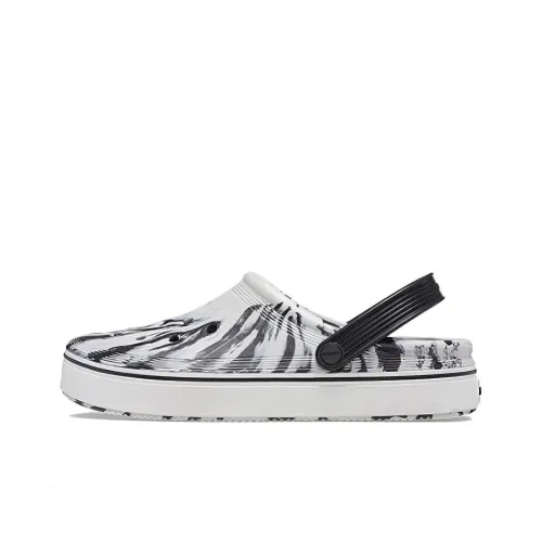 Crocs OFF COURT Мраморный Clog Сабо Унисекс Серый