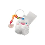 Плюшевый зубастый снежный монстр - белый