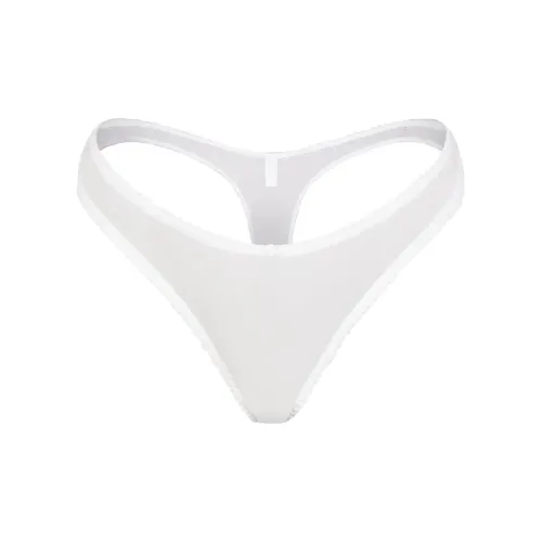 SKIMS Romance DIPPED Стринг Нижнее белье Женские 1 упаковка Снег Снег