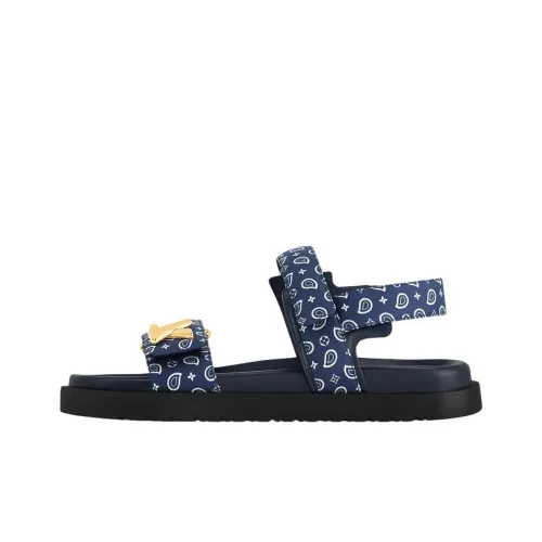 LOUIS VUITTON Sunset Beach Sandals Женские Blue