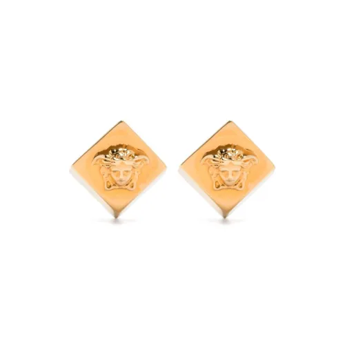 VERSACE Металл Серьги-гвоздики Мужской Золотой