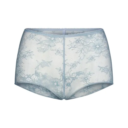 SKIMS Ультра Fine LACE BOY SHORT Boxers Women's 1 Pack DENIM Деним