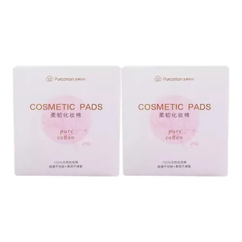PURCOTTON Flexible Макияж Вата Пады Мягкие 100 шт 100 листов сумка*1 210 шт 210 листов сумка*2