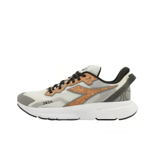DIADORA Беговые кроссовки MID Топ Серый Коричневый Мужской