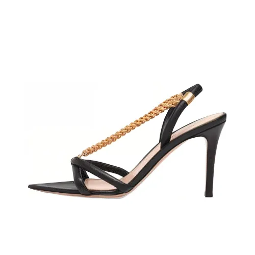 GIANVITO ROSSI One Ремешок Сандалии 8,5 см Женские Черные