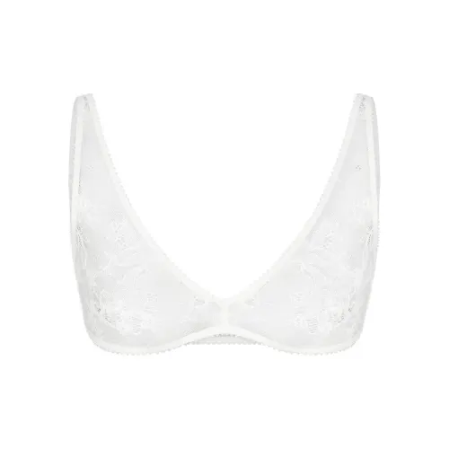 SKIMS Wedding Dress Series Ультра Fine Lace Plunge Бюстгальтер Женский Marble Мраморный