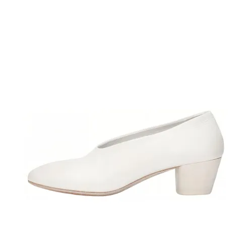 Marsèll Coltello Грубый каблук Туфли Мэри Джейн Женские Белые