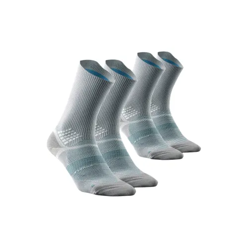 DECATHLON Носки Унисекс 2 упаковки Светлый Дымчатый Серый Кедровый