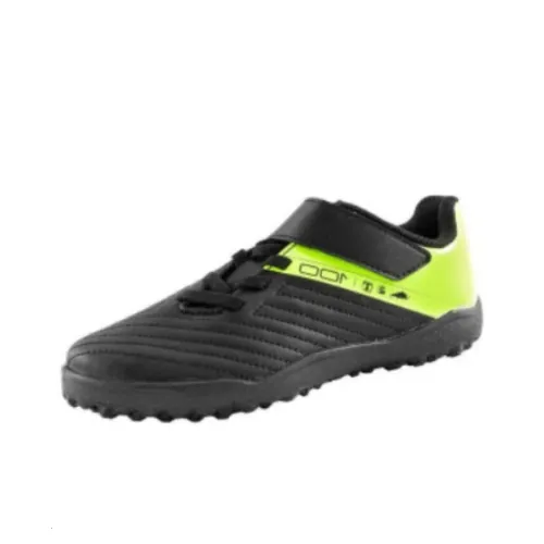 DECATHLON TF Шипы Амортизация Противоскользящие Устойчивые к истиранию Футбольные бутсы Унисекс Черный