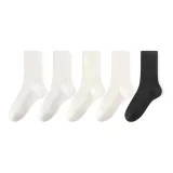 5 пар (Fine Черный*2 + Fine Молочный*2 + Fine Коричневый*1)