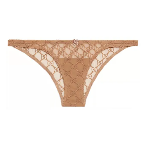 GUCCI FW22 Стринг Женские 1 Пачка Бежевый