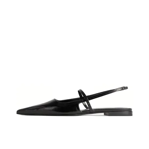 TOTEME One Ремешок Сандалии Женские Черные