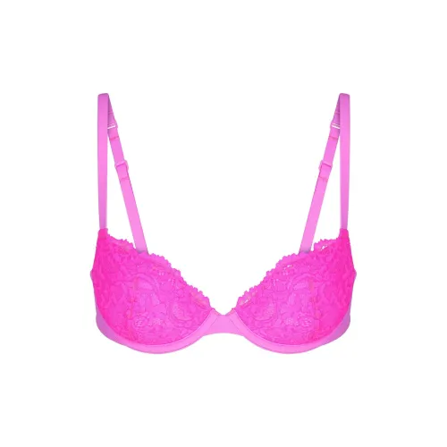 SKIMS Бюстгальтер Женский Неон Розовый Неон Розовый