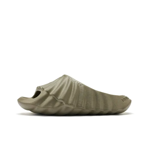 QIAODAN Conch mops Противоскользящие Устойчивые к истиранию Слипоны Мужской Pasture Green