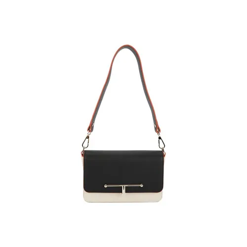 Strathberry Коровья кожа Сумка через плечо Маленькая Женская Бежевая Желтая Черная