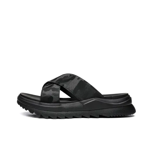 FAPAI Слипоны Мужские Черные