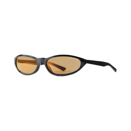 Balenciaga OVAL SUNGLASSES Мужские Черные