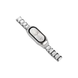 Стальной & Керамика Ремень - Серебристо-белый Корпус