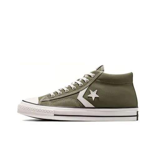 Converse Star Игрок 76 Famous Игрок 76 Износостойкий And Легкий Низкий Топ Кеды Женские Зеленый