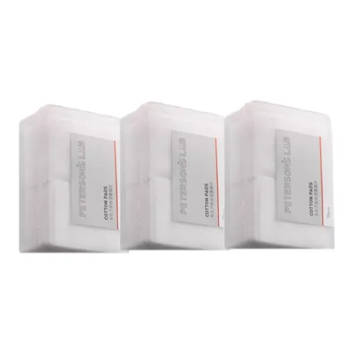 PETERSONS LAB Влажные компрессы хлопковые подушечки мягкие и дружественные к коже 50 шт 50 листов * 3