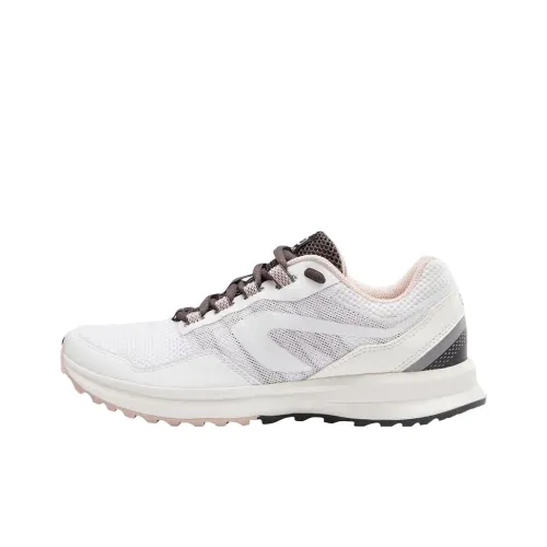 DECATHLON Амортизация устойчивость к истиранию дышащие низкий топ беговые кроссовки женские белые