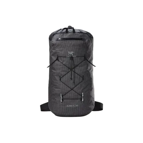 Arcteryx ALPHA 30L Альпинистский рюкзак Outdoor сумка Nylon Черный Unisex