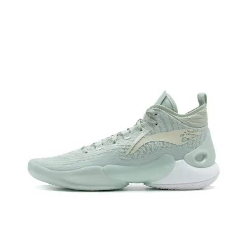 LINING YuShuai 18 Баскетбольные кроссовки MID Топ Светло-зеленый Мужской