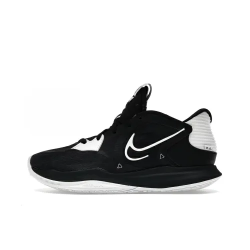 Nike Kyrie Low 5 Амортизация Износостойкий Низкий Топ Баскетбольные Кроссовки Мужские Черные