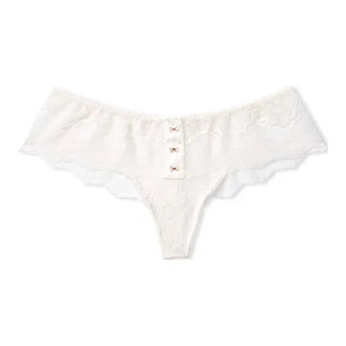 Victoria's Secret 1 упаковка Кокос Белый Женский Стринг