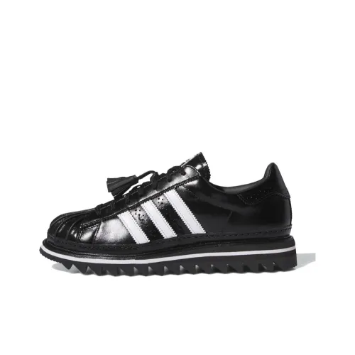 Adidas Originals Superstar Скейтборд Кроссовки Низкие Черные Унисекс
