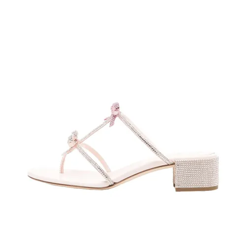 RENE CAOVILLA Caterina one Ремень Сандалии Женские Розовый