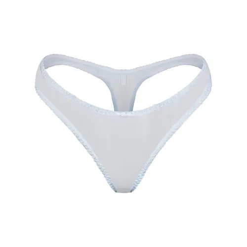 SKIMS Romance DIPPED Стринг Трусы Женские 1 Пачка Celeste Небесный Синий