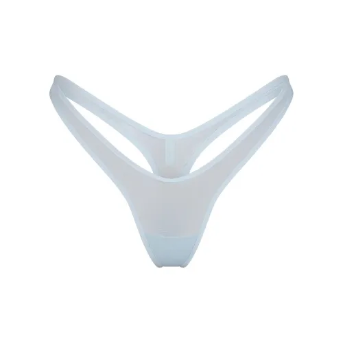 SKIMS Ультра Fine Mesh Micro DIPPED String Трусики Женские 1 Пачка Celeste Небесно-Синий