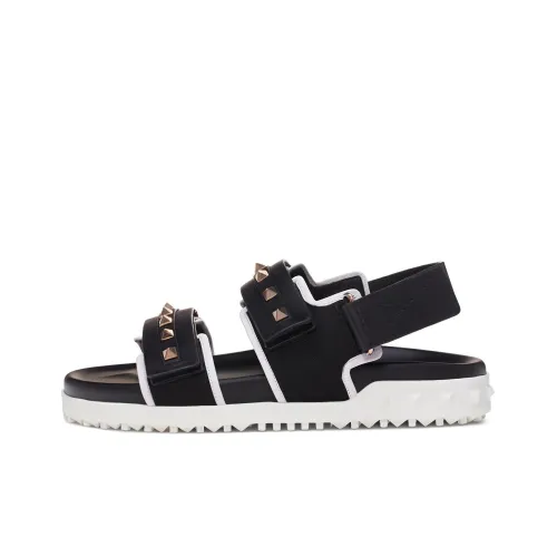 Valentino Открыто Пляжные сандалии Женские Черный