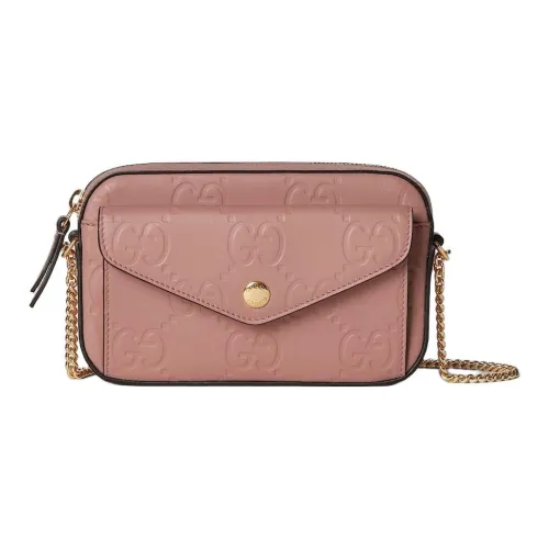 GUCCI Кожа Сумка через плечо Мини Женская Пудра