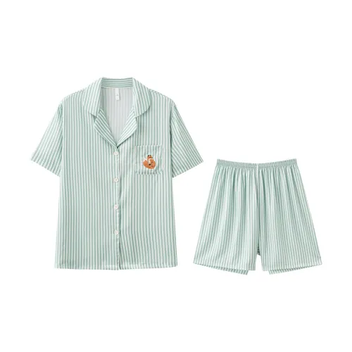 Tianmicat Silent Wind series Пижамный комплект Женские Светло-зеленый