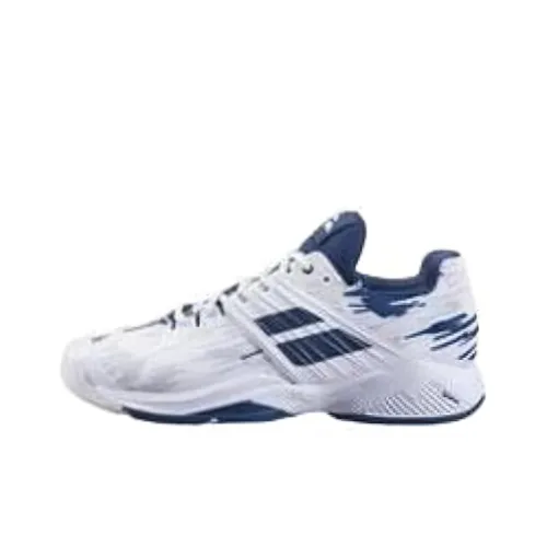 Babolat Теннисные кроссовки Low Top Белый Синий Мужской