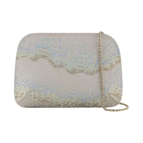 GIORGIO ARMANI Вискоза с шелком тутового дерева Одно плечо Через плечо Клатч Стандартный Женский Черный Серый