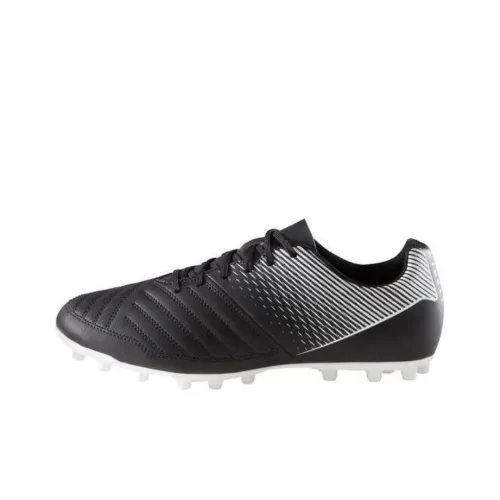 DECATHLON Agility100 Противоскользящие Устойчивые к истиранию Футбольные бутсы Мужские Черные