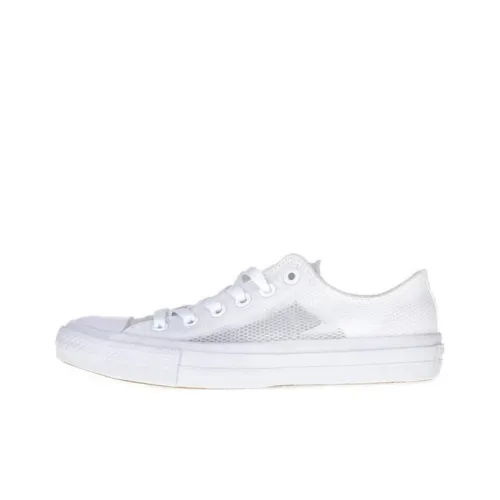 Converse Chuck Taylor All Star Slip Resistant Abrasion Resistant Low Top Скейтборд Кроссовки Унисекс Белый