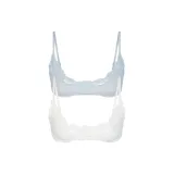 2 пачки (CELESTE и Синий ROSEBUD с принтом/лазурь далёкого неба и синий ROSEBUD с принтом цветочной почки)