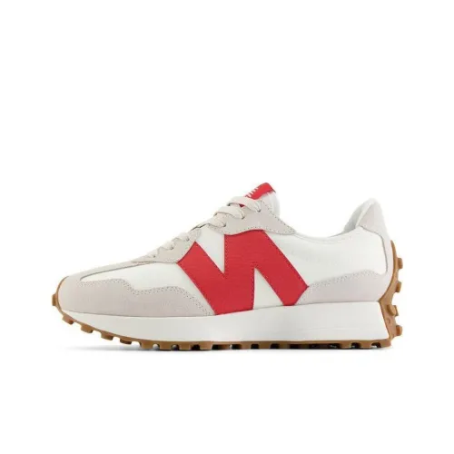 New Balance NB 327 Беговые кроссовки Низкий топ Белый Красный Женские