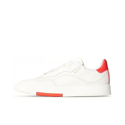 EXTRA Масло x Adidas Originals SC Premiere Slip-resistant Abrasion-resistant Low-top Skateboard Shoes Men's White Red