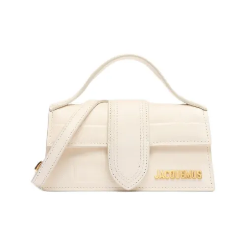 Jacquemus Le Bambino Телячья кожа Сумка Маленькая Женская Светлый Айвори