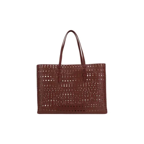 Alaia Кожа Плечевая сумка Сумка Женская Коричневая